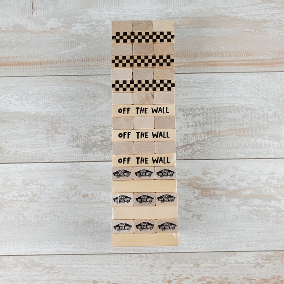 Vans Jenga Style Stacking Block Game - Picture 2 of 6